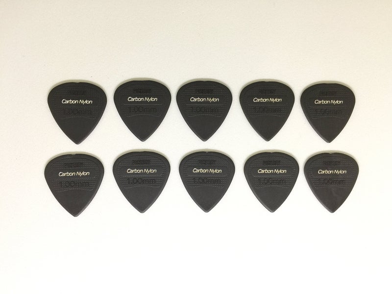 Pickboy Edge, Sharp Tip, Carbon/Nylon, 1.00mm, 10 picks - Image 4